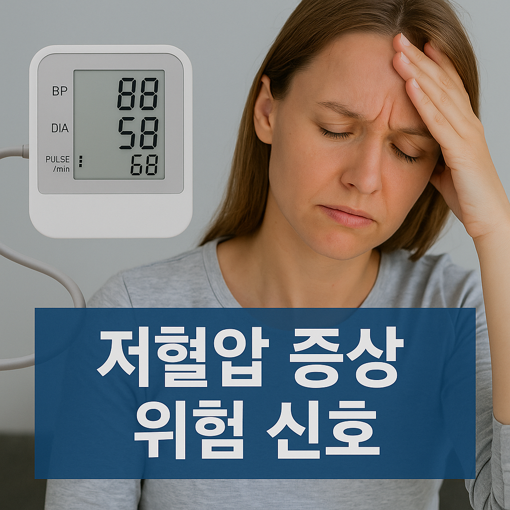 저혈압 증상