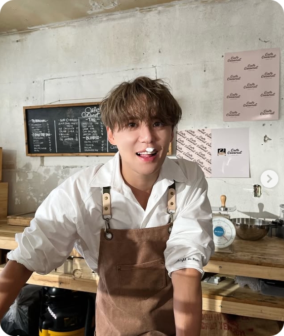 김준수, 성수동 팝업 스토어 오픈