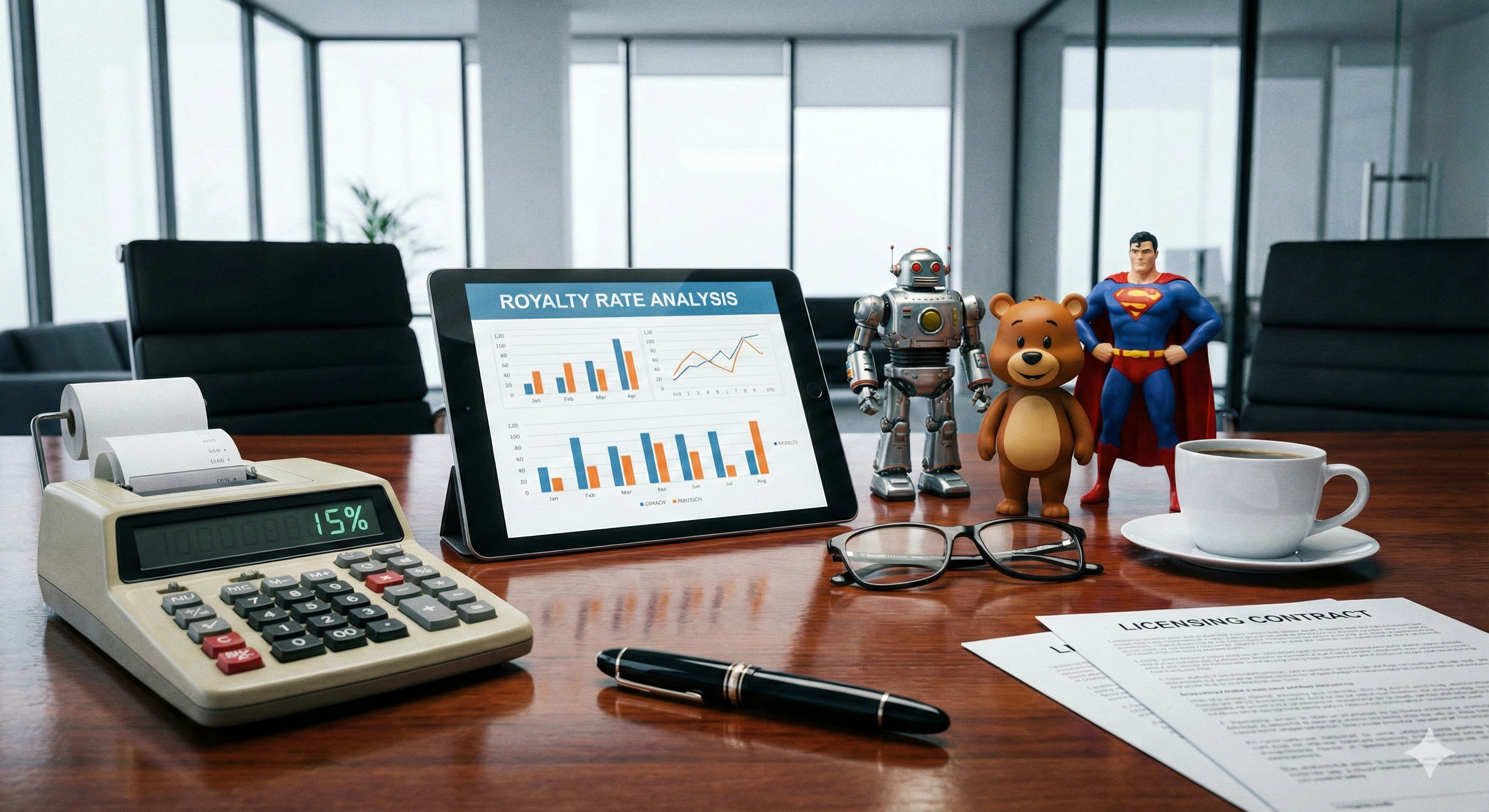 캐릭터 IP 로열티 적정 수수료