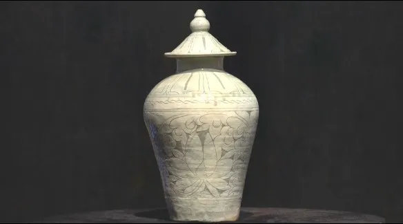 진품명품 감정가 - 분청사기 박지모란당초문호