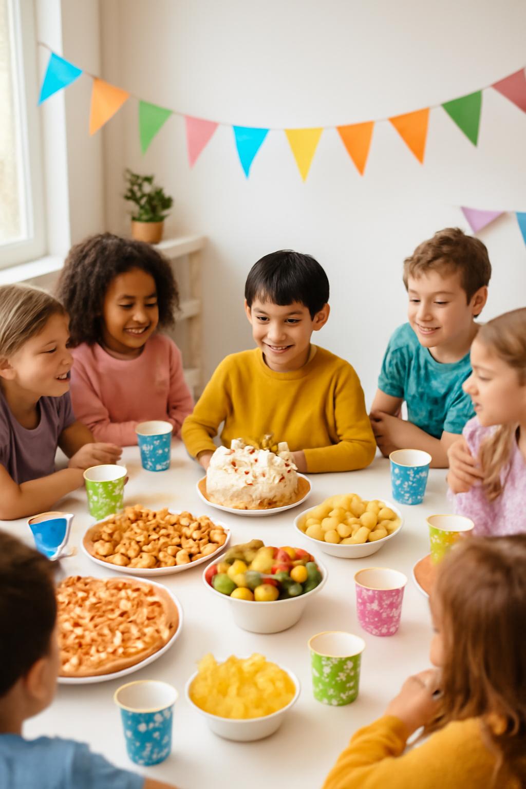 초등학생 생일파티 음식 주문