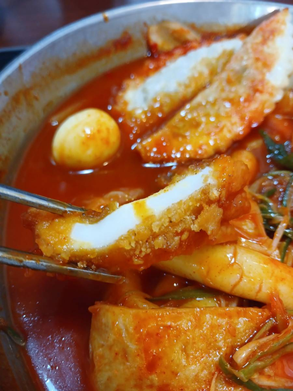떡볶이 오징어 몸통