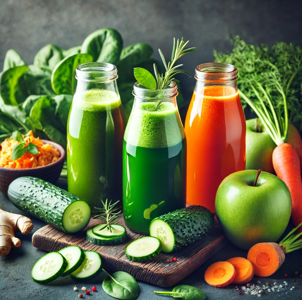건강 주스 사진