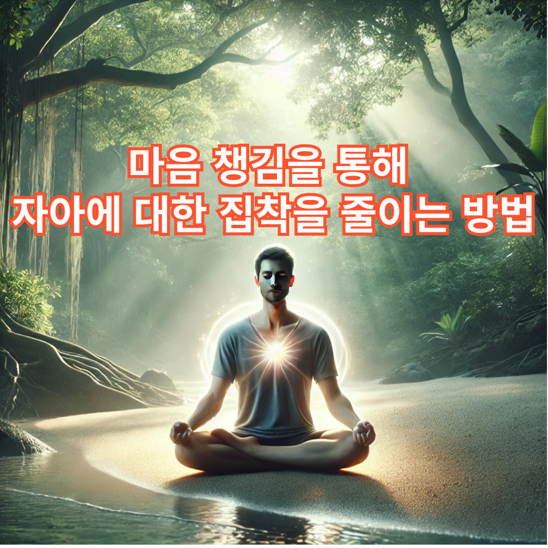 마음 챙김을 통해 자아에 대한 집착을 줄이는 방법