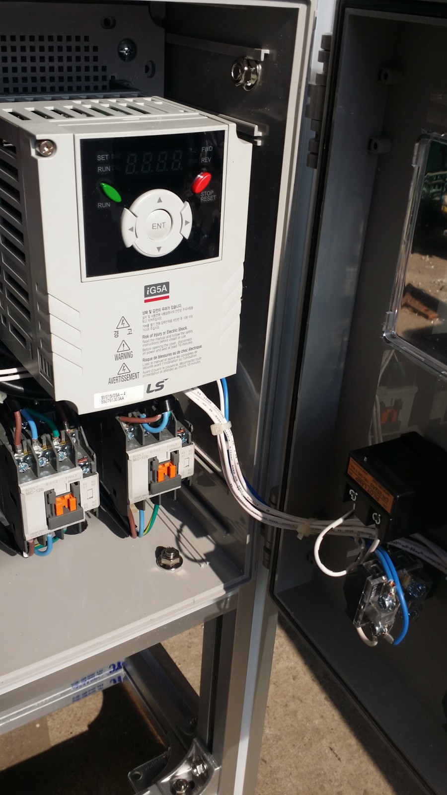 필터검사기 컨트롤박스