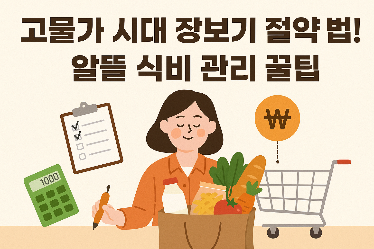 고물가 시대 장보기 절약법 사진