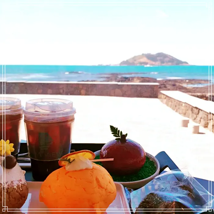 제주, 협재, 한림 맛집 베이커리 카페, 크림치즈 사과빵, 천혜향 빵