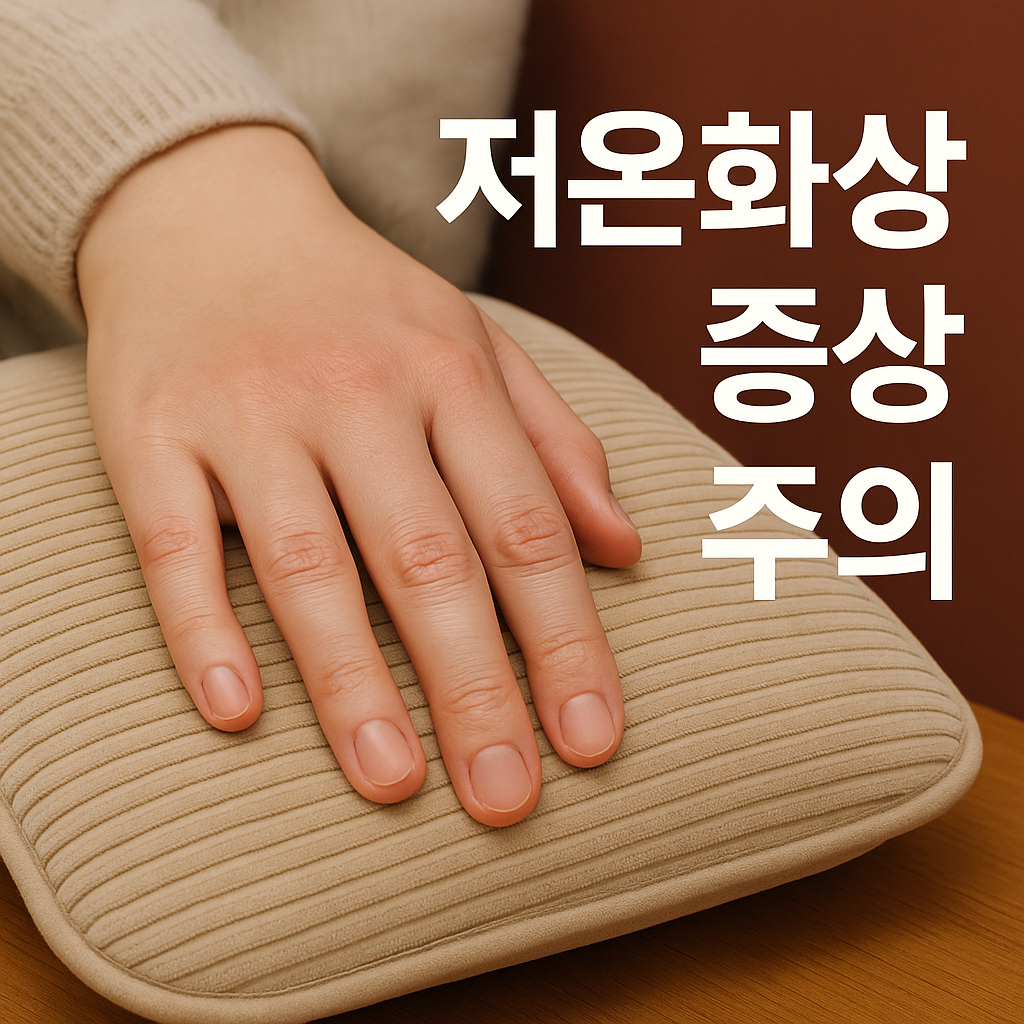 저온화상 증상 가볍게 보면 위험 초기 대응법부터 흉터 관리까지