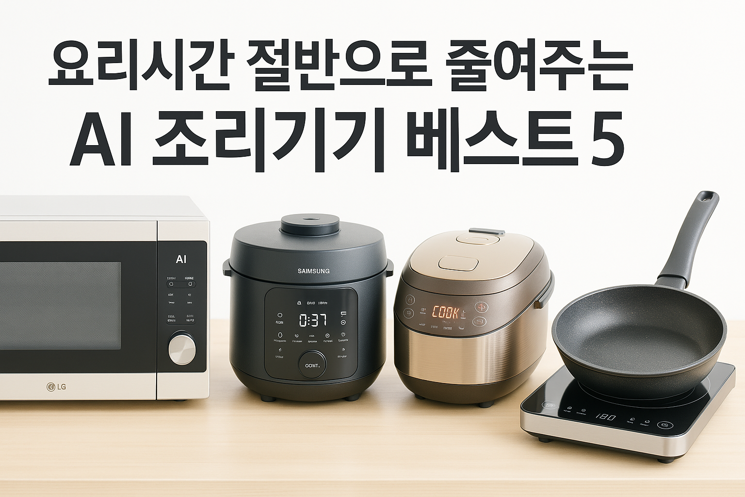 ai조리기기 전기밥솥,전자레인지