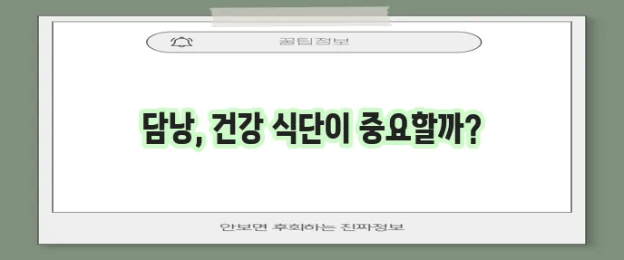 담낭 건강에 특히 좋은 음식 5가지 기억하세요!