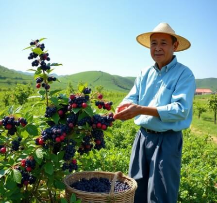 아로니아 수확시기