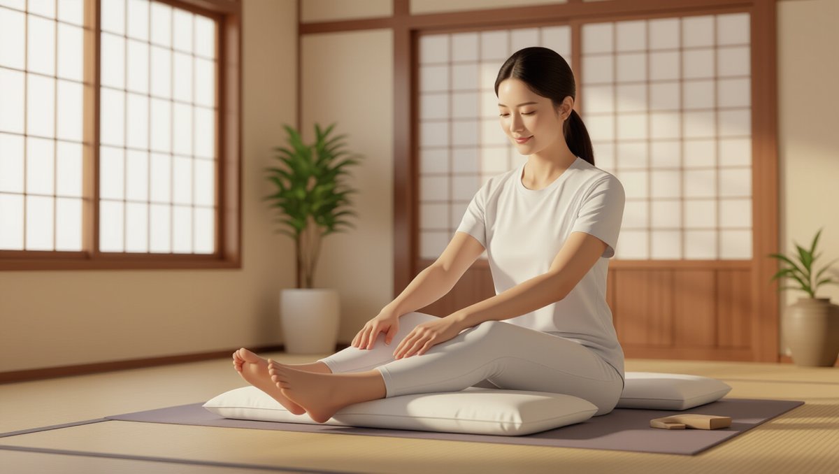 집에서 하는 발바닥 통증 셀프 케어: 마사지와 스트레칭