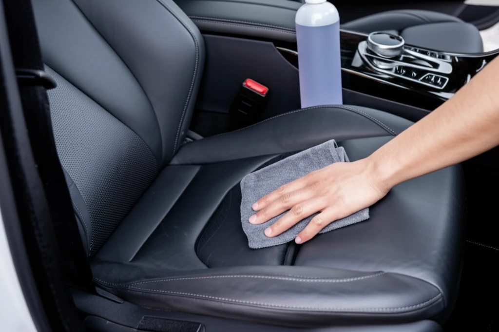 가죽 시트 손상 없이 완벽하게 청소하