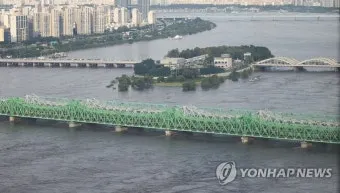 한강 수위 상승 둔치 통제 자전거 우회 동선 안내_11