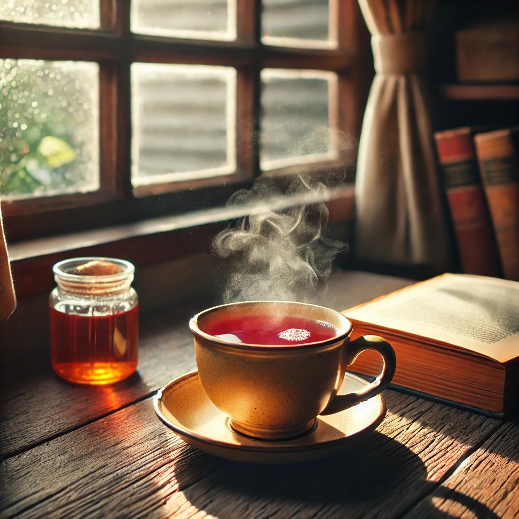 따뜻한 차 사진