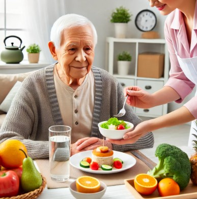 노인 영양관리 관련 이미지