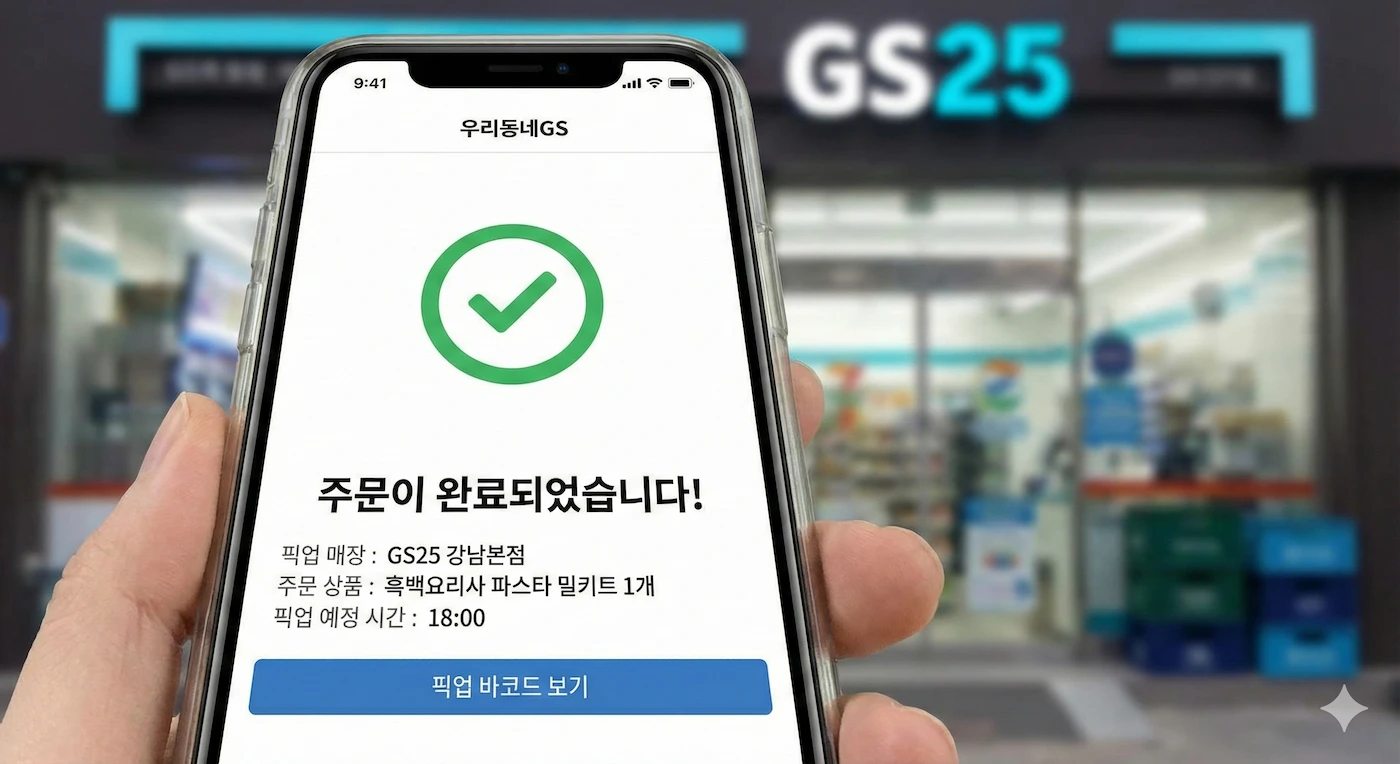 GS25 편의점: 우리동네GS 사전예약 활용법