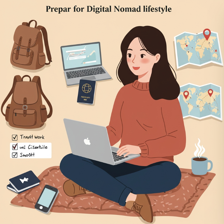 디지털 노마드 준비 팁