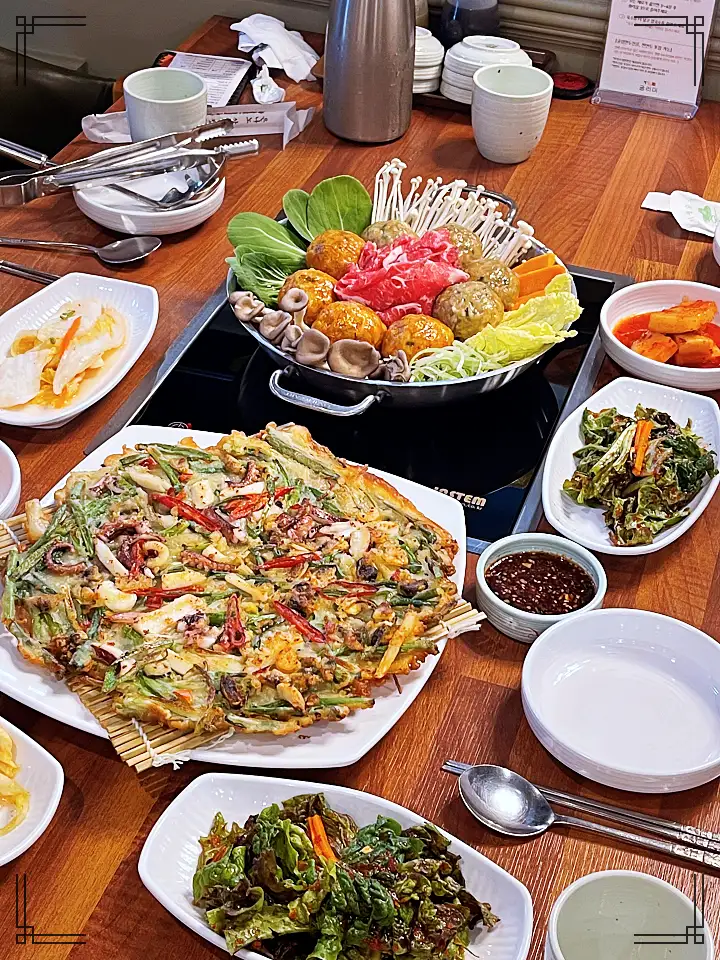 인천 부평역 샤브샤브집 꽃송이 굴림만두 전골 맛있으면 0칼로리 맛집 추천