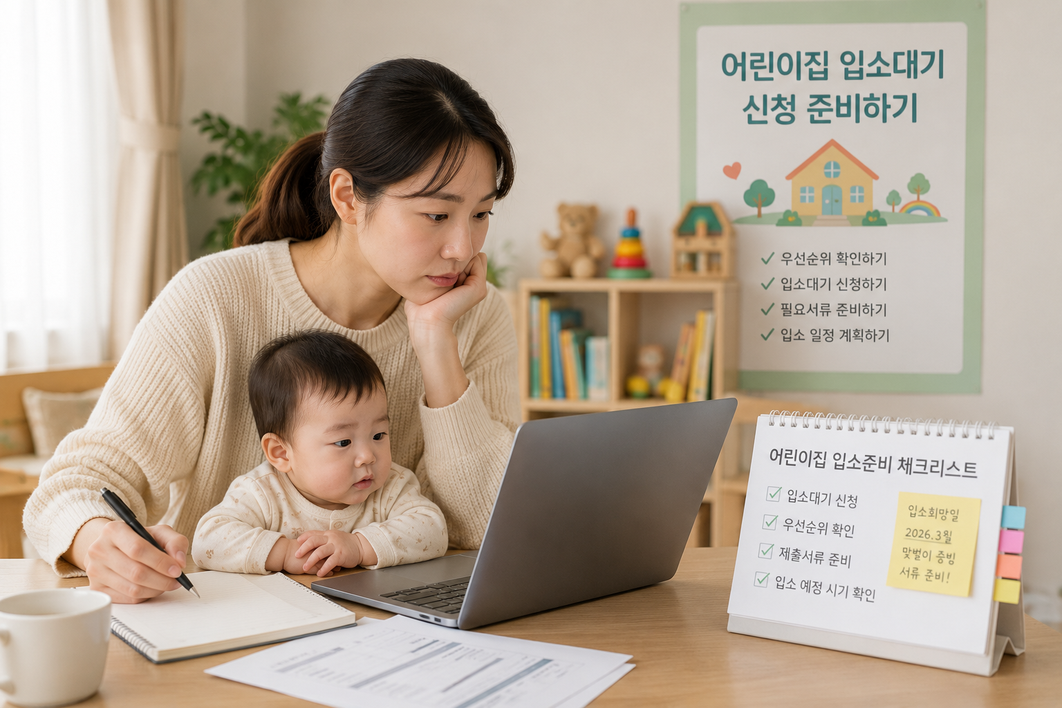 어린이집 입소대기 신청방법｜우선순위 꼭 확인하세요