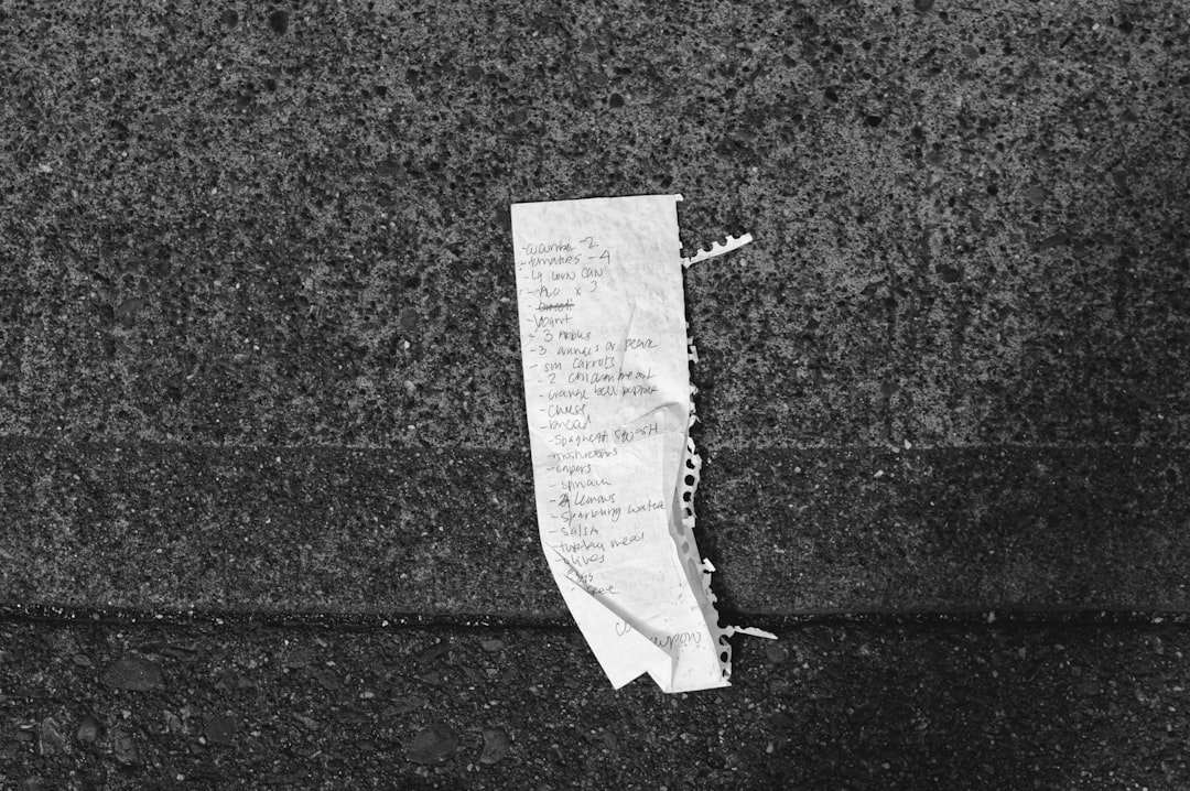 receipt