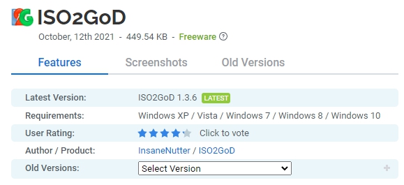 ISO2GoD