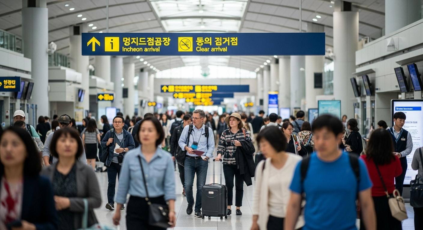 인천공항 몇시간전에 도착