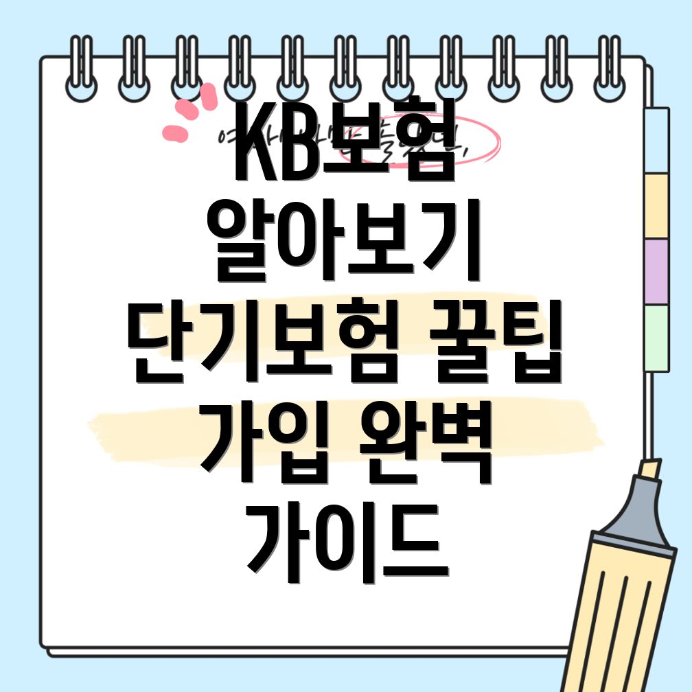 KB 법인차량보험
