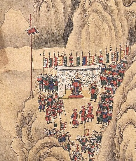 등림영회도-남이장군