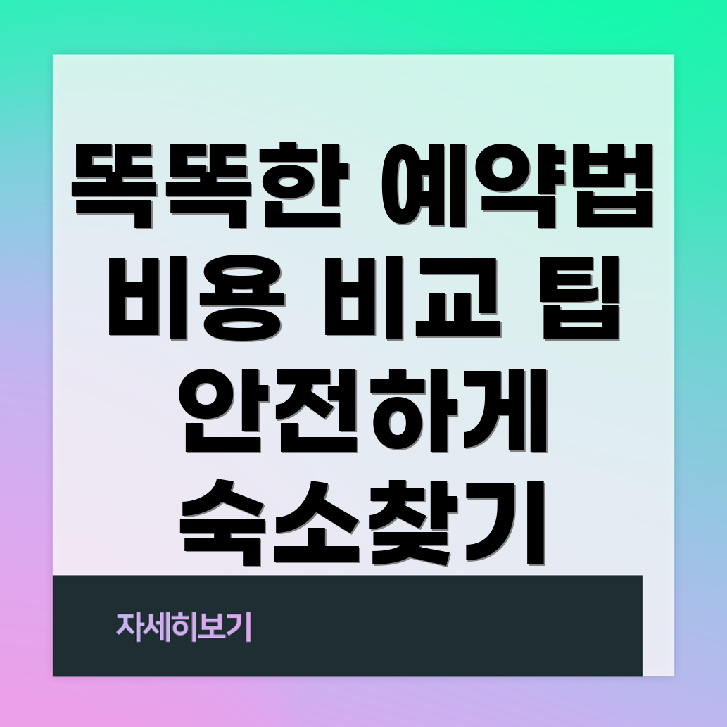 해외 숙소 예약