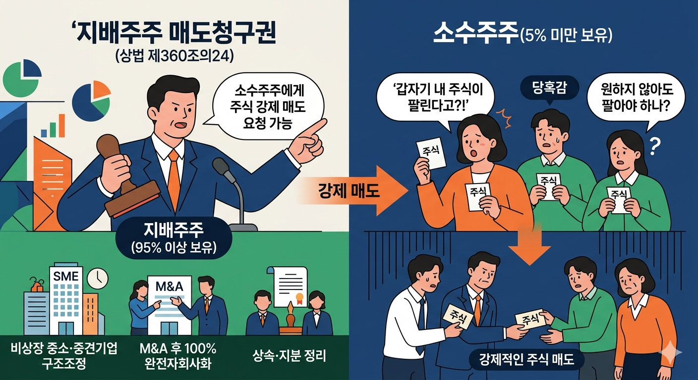 지배주주 매도청구권 행사 시 소수주주가 모르면 손해 보는 5단계 절차