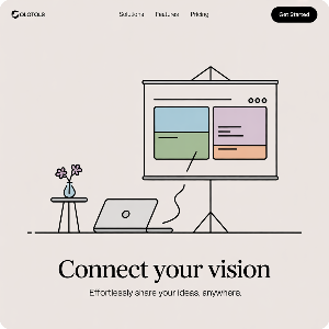 노트북 무선 프로젝터 설정 및 TV&middot;빔프로젝터 연결 가이드 이미지