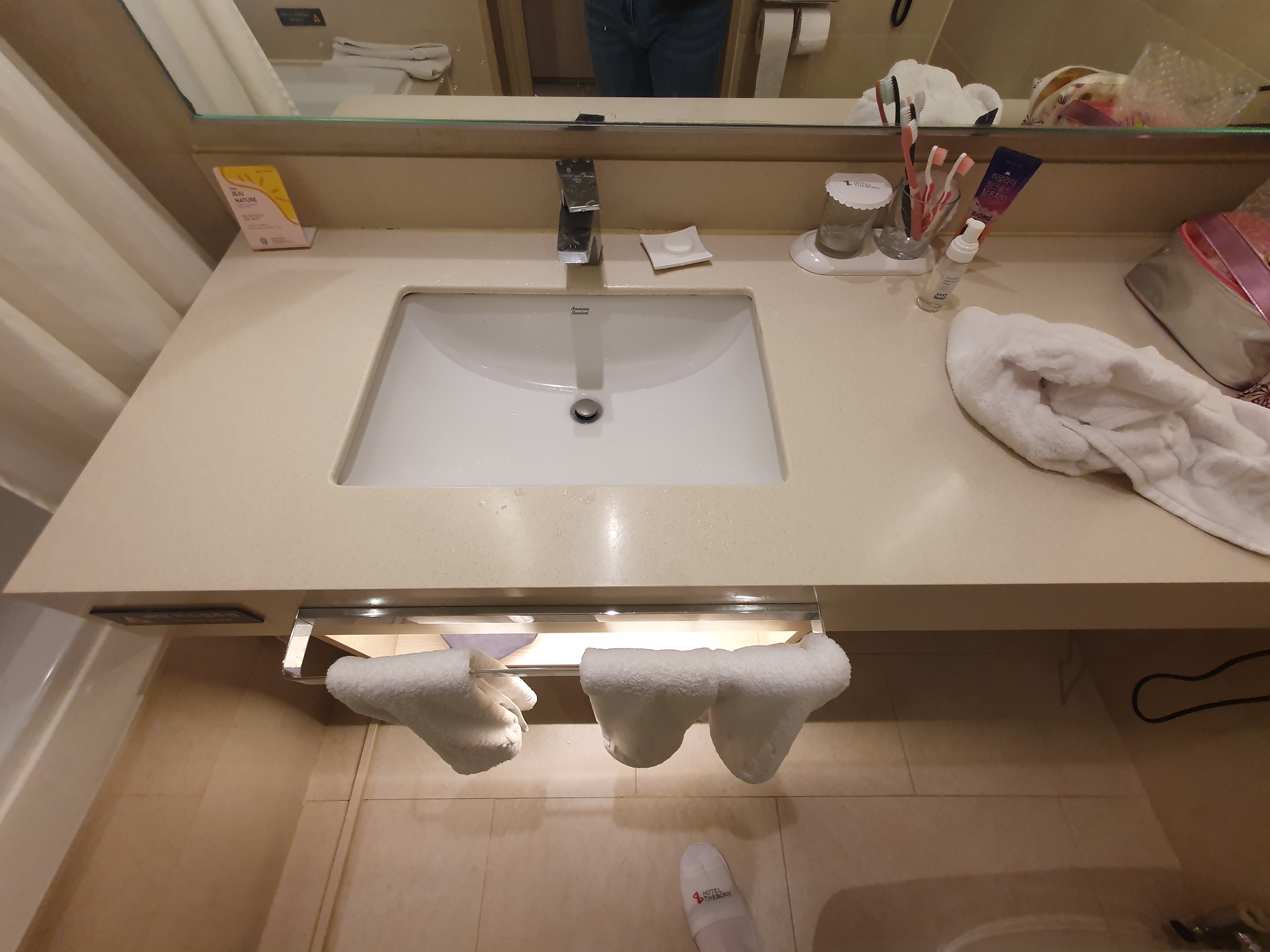 제주 호텔 더본 욕실