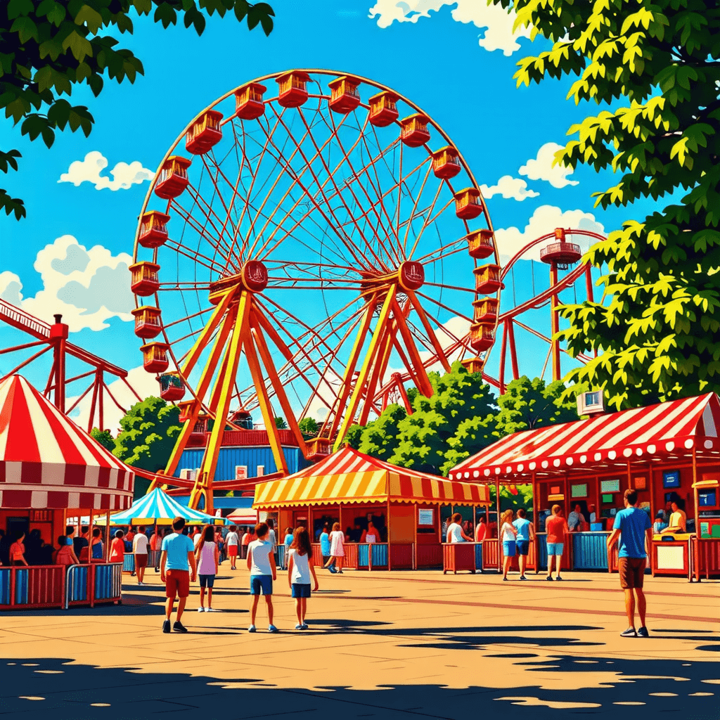 대구 이월드 일루미네이션