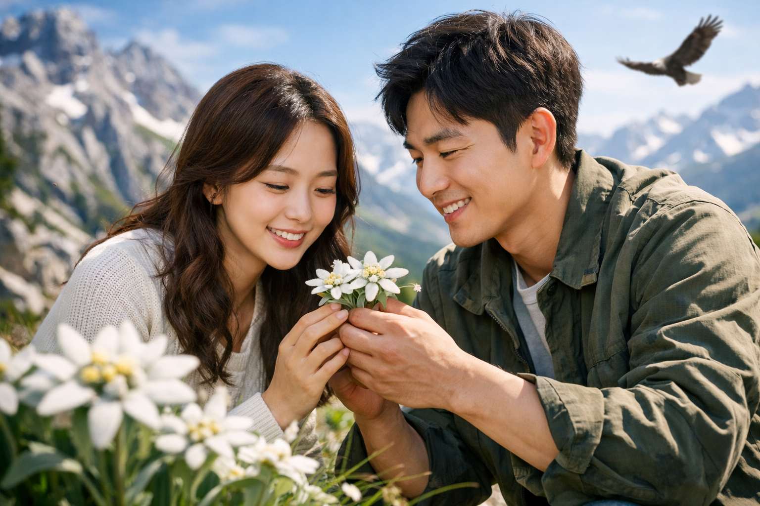 에델바이스 꽃말