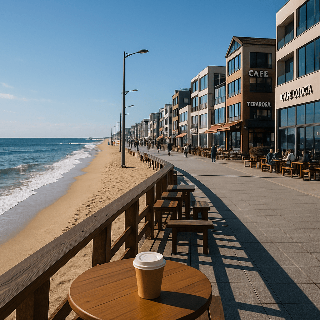 강릉 안목해변 카페거리에서 바다와 향기를 따라 걷는 감성 산책 코스