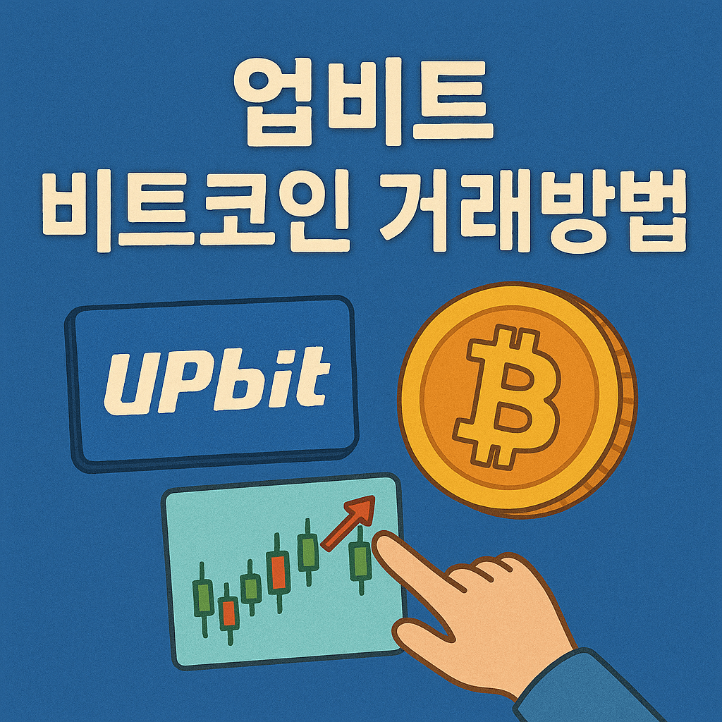 업비트 비트코인 거래방법