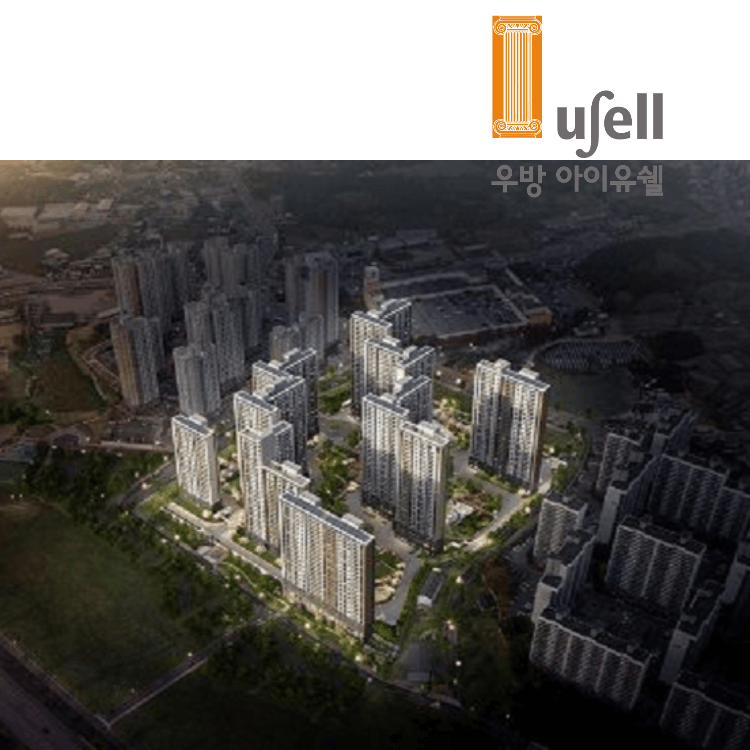 안성 우방아이유쉘 에스티지 조감도 3