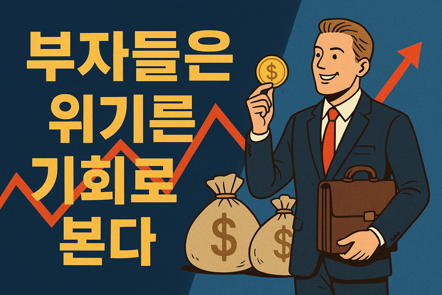 부자들은 위기를 기회로 본다