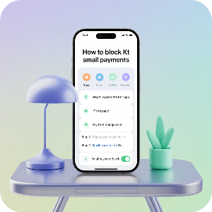 KT 소액결제 차단&middot;해제방법 이미지