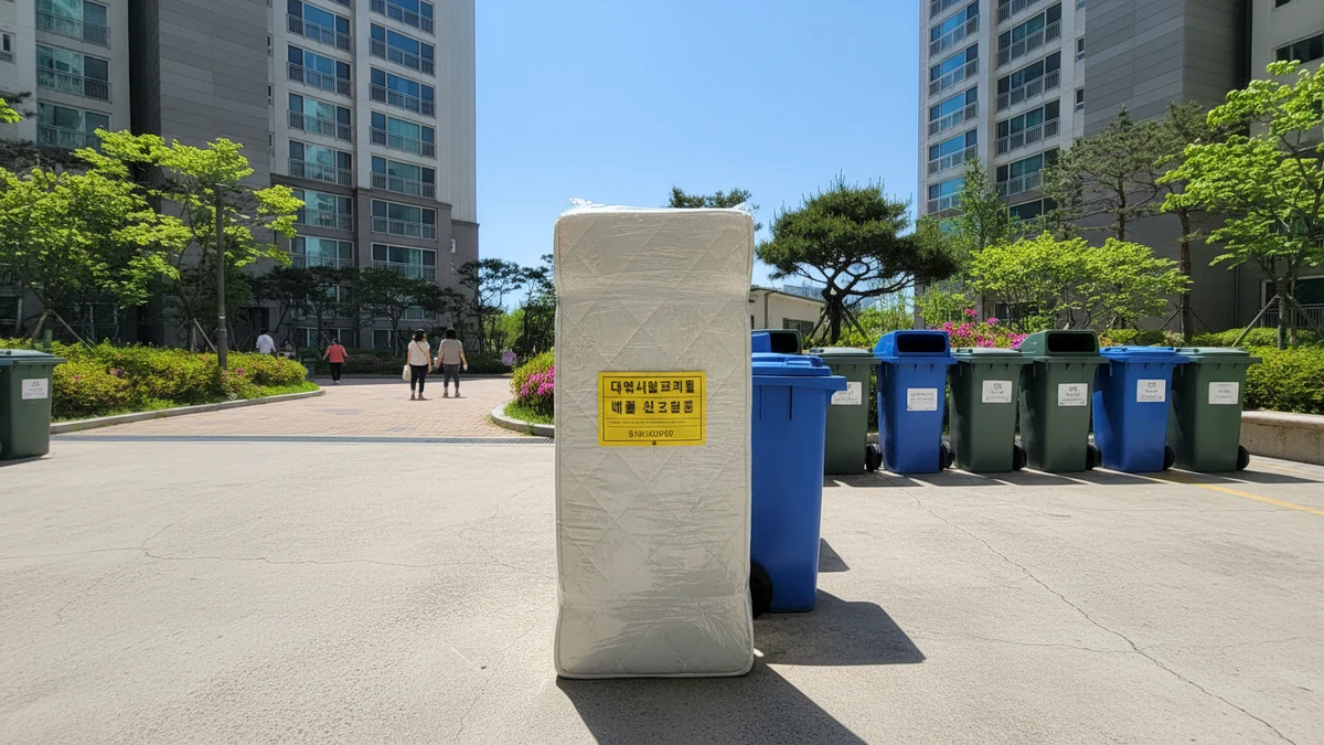 매트리스버리기