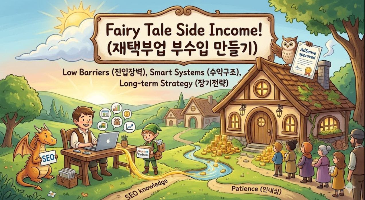 재택부업 부수입 만들기