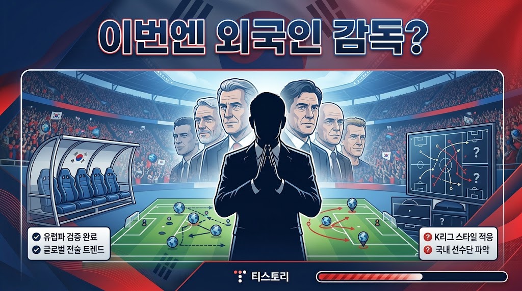 한국 축구 차기 감독, 이번엔 외국인? 국내 후보보다 &lsquo;선임 기준&rsquo;이 더 중요합니다