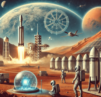 머스크가 최근 밝힌 SpaceX 화성 탐사 계획