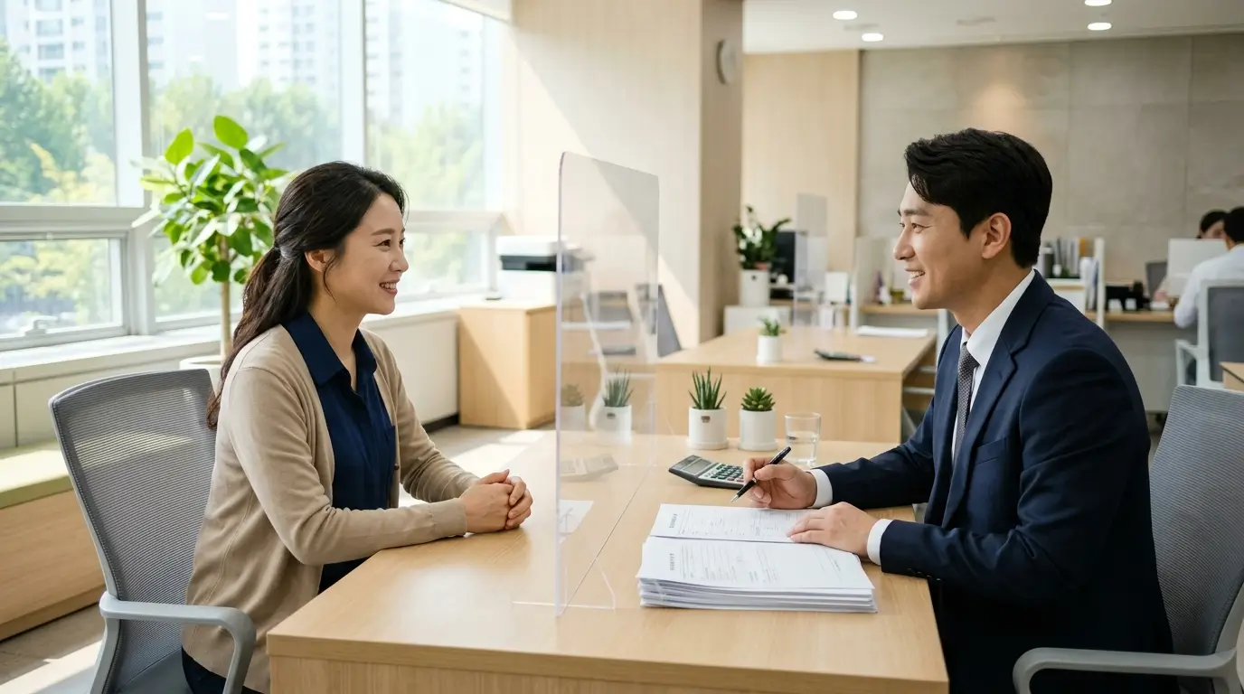 고금리 이자 독촉장들이 쏟아지는 어두운 터널 속에서 황금빛 서민 금융 마크가 새겨진 거대하고 튼튼한 방패가 이를 완벽하게 막아내며 그 너머로 안전한 탈출구를 뜻하는 밝은 빛의 계단이 펼쳐지는 희망적이고 웅장한 테마의 고해상도 3D 디지털 일러스트레이션