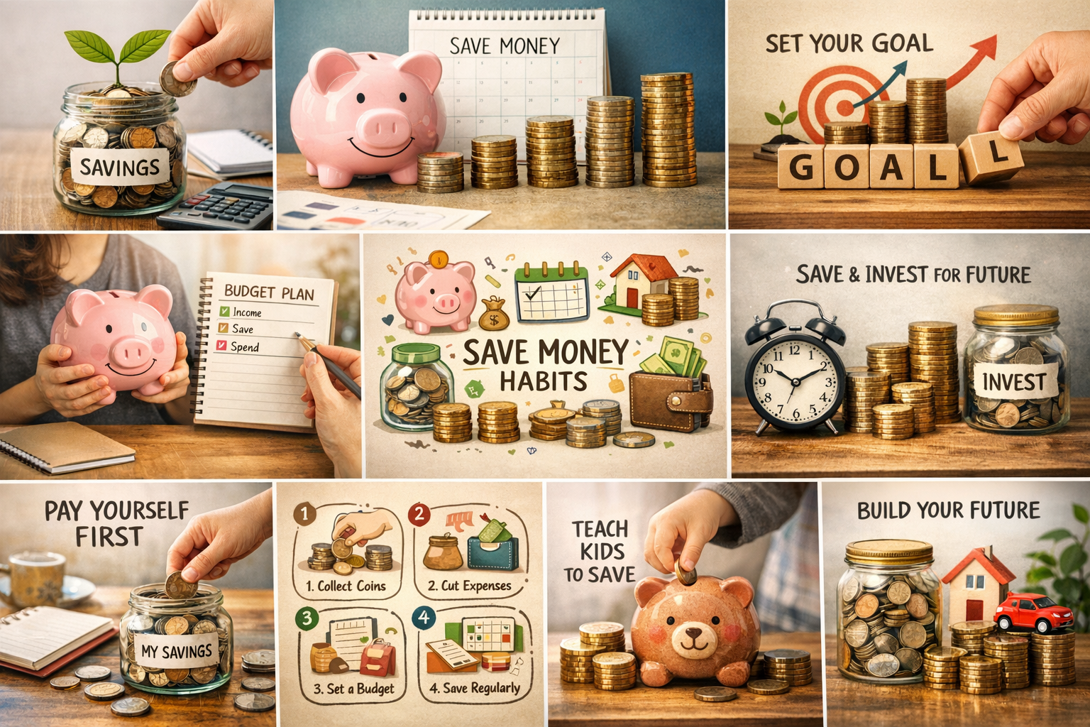 재테크 기초:종잣돈 만들기 6개월 플랜