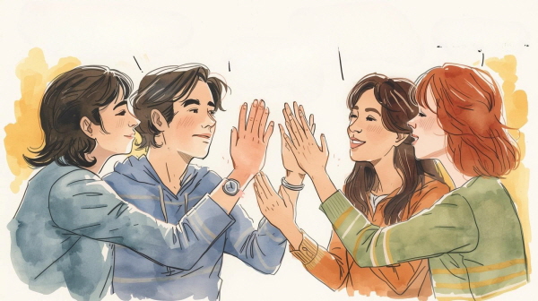 ESFP 성인이 상실을 극복하려면 진정한 관심과 애정을 받아야 합니다. 단순한 분위기 메이커가 아니라, 소중한 존재로 존중받을 때 회복이 시작됩니다에 관한 그림