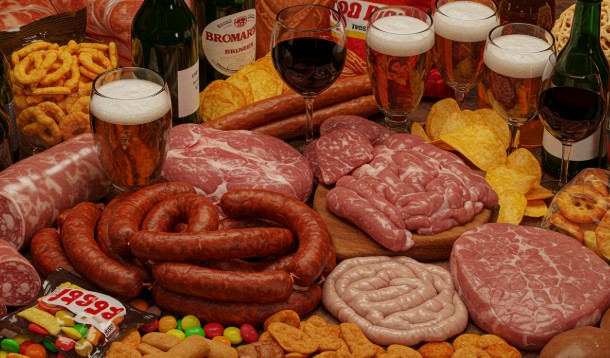 통풍 주범 음식들(내장육 ,술, 가공 식품)