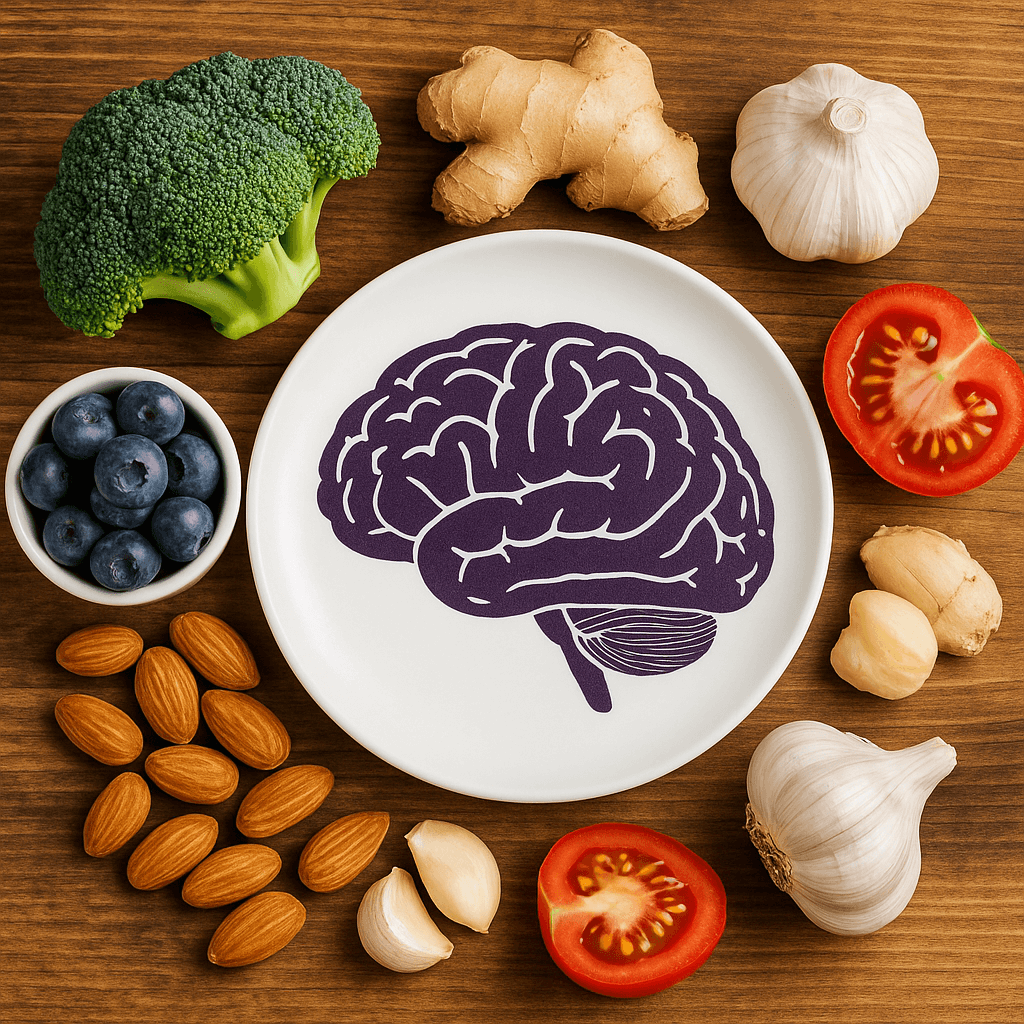 뇌 건강에 좋은 식습관 이미지