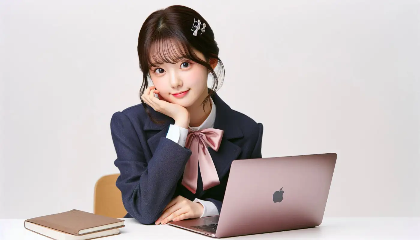 업비트-출금한도-늘리기-방법을-알아보는-여성의-모습